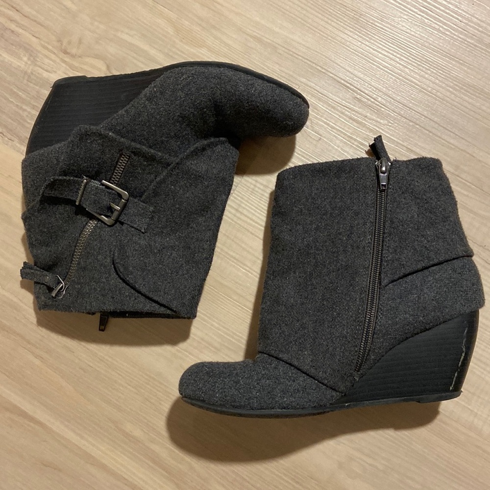 Wedge Ankle Boots